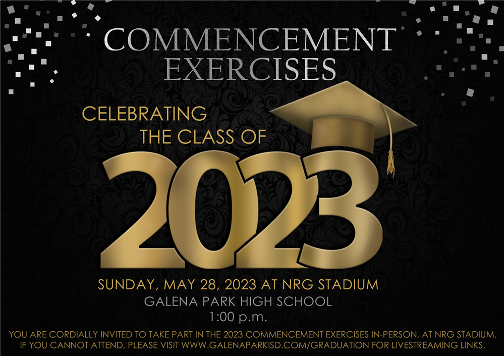  2023 GPHS Graduation Announcement