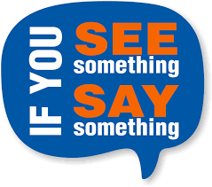  See something say something