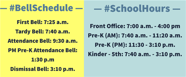Bell Schedule Bell Schedule