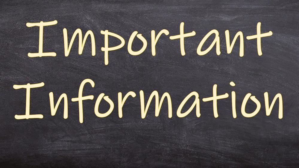  Important Message for All Students Playing School Sports Next Year